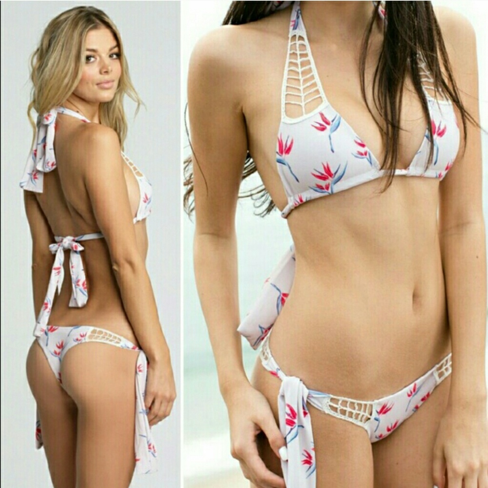 New acacia bird of paradise anini bikini bottom P